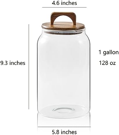 Sweejar Large Glass Candy Jars - Image 2