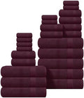 GLAMBURG Ultra Soft 24-Piece Towel Set by GLAMBURG