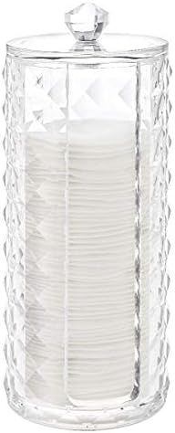 Luxspire Acrylic Makeup Cotton Round Holder by Luxspire