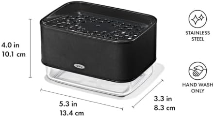 OXO Good Grips Soap Dispensing Sponge Holder - Image 6