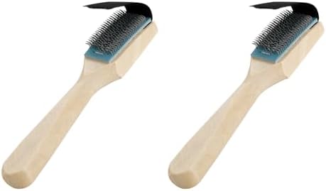 I-MART 2 Pack Suede Brush for Dance Shoes Sole Cleaning, Wooden Handle Suede by I-MART