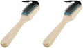I-MART 2 Pack Suede Brush for Dance Shoes Sole Cleaning, Wooden Handle Suede by I-MART