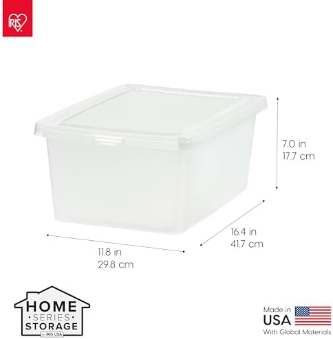 IRIS USA 12-Pack 17 Qt Storage Bins - Image 2