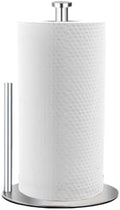 Stainless Steel Paper Towel Holder Countertop, Standing Kitchen & Bathroom by iBoffikia