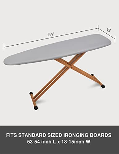 Ironing Board Cover and Pad-Extra Thick Natural Cotton- 15"x54" - Image 6
