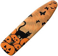 Halloween Iron Board Cover Halloween Black Cat Pumpkin Print Extra Wide Ironing by Psesaysky