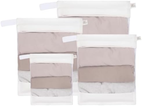 Cotton Mesh Laundry Bags, with Hidden Zipper by Unknown