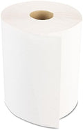Boardwalk 6250 Hardwound Paper Towels, Nonperforated 1-Ply White, 350 ft by Boardwalk