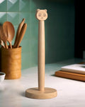 KitchLife Cute Wooden Paper Towel Holder Countertop by OverDoorHooksKitchenSupplies