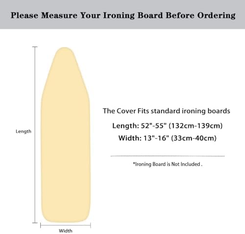 Yellow Ironing Board Cover Universal Size 15x54 - Image 6