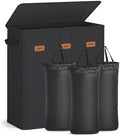 SONGMICS 160L Laundry Hamper, 4-Compartment Laundry Sorter by Unknown
