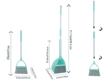 Mini Broom with Dustpan for Kids, Little Housekeeping Helper Set - Image 3