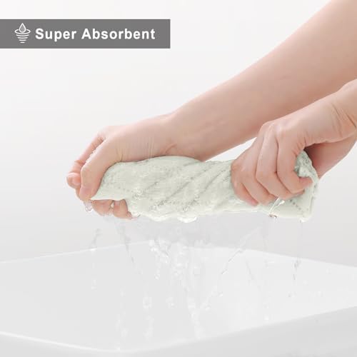 Homaxy 12 Pack Super Soft Absorbent Dish Cloths - Image 5