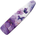 Purple Butterfly Ironing Board Cover Marble Iron Board Cover Protector Novelty by KUIFORTI