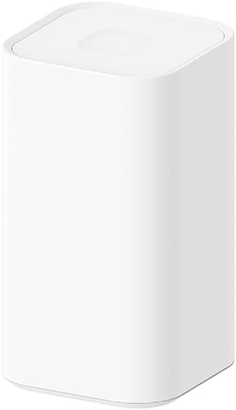 Press-Type Cotton Swab Container & Organizer | 4-Compartment ABS Bathroom Desk by Unknown