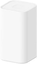 Press-Type Cotton Swab Container & Organizer | 4-Compartment ABS Bathroom Desk by Unknown
