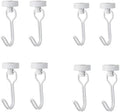 Magnetic Hooks 8 Pack – 40Lbs Heavy Duty Neodymium Magnets by Foumiyfa