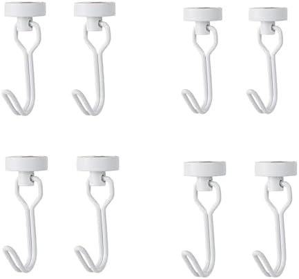 Magnetic Hooks 8 Pack – 40Lbs Heavy Duty Neodymium Magnets by Foumiyfa