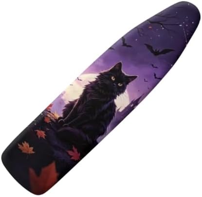 Black Cat Ironing Board Cover, Bat Ironing Board Cover by Hinthetall