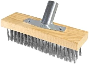 Stainless Steel Wire Floor Brush Head Multipurpose Steel Metallic Wire Deck - Image 5