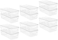Vtopmart 12pcs Clear Stackable Storage Bins by Vtopmart