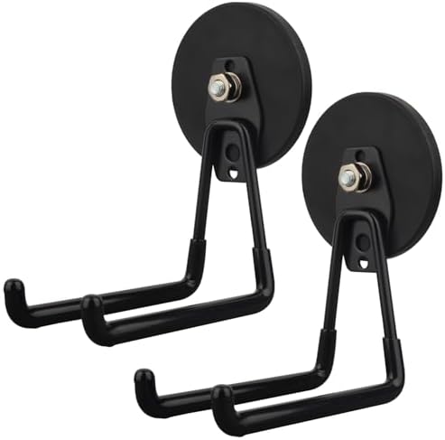 MUTUACTOR Super Strong Magnetic Hooks, Heavy Duty Magnetic Garage Hooks by MUTUACTOR