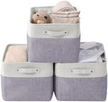 DECOMOMO Storage Bins, Large Fabric Storage Baskets by DECOMOMO