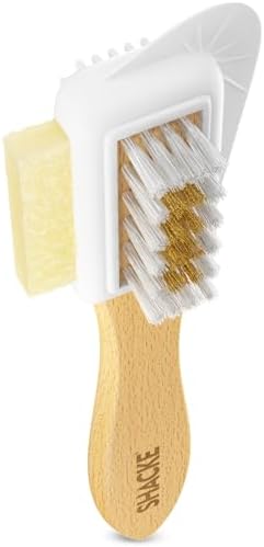 Suede Brush with Side Eraser – Suede & Nubuck Cleaner by Shacke