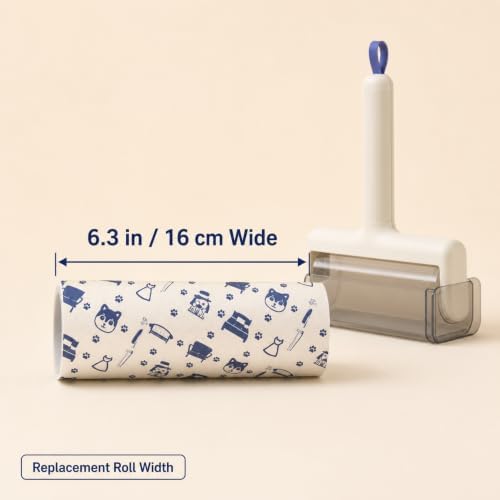 Lint Roller Kit, 200 Sheets, Pet Hair/Lint/Debris Remover. - Image 2