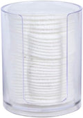 1 Pack Acrylic Qtip Holder Dispenser, Canisters Apothecary Jar by Aynoo