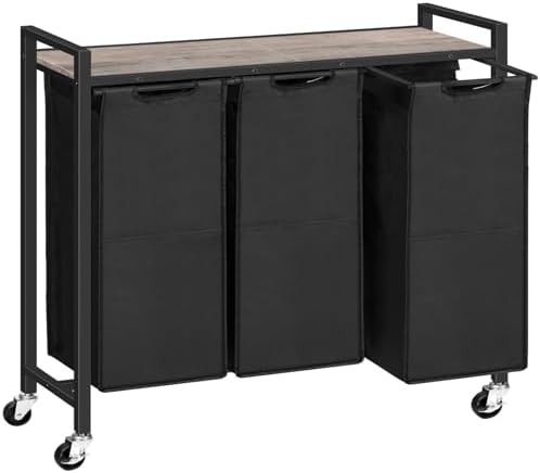 HOOBRO Laundry Sorter 3 Section, Laundry Hamper by HOOBRO