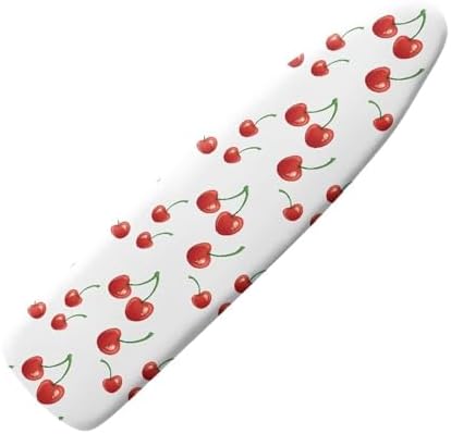 Cherry Print Durable Thick Padding Ironing Board Covers Stain Resistant Hook by Darisoco