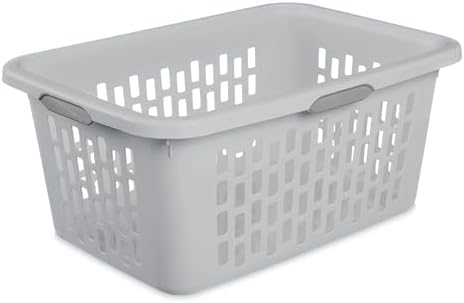 2-Bushel Plastic Laundry Hamper by Unknown