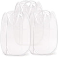 TECHMILLY Collapsible Mesh Pop Up Laundry Hamper by TECHMILLY