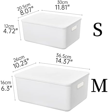 Yishyfier Plastic Storage Baskets Bins Boxes - Image 6