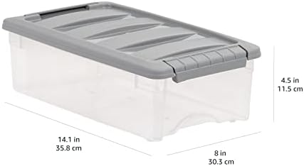 Amazon Basics Plastic Storage Containers - Image 6