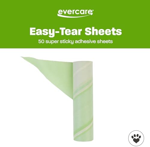 Evercare Pack of 3 All-Purpose Pet Mega Oversized Lint Roller Refills, 50 - Image 5