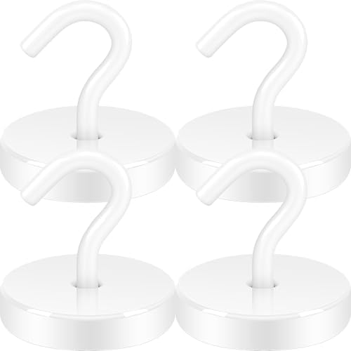 Neosmuk Magnetic Hooks for Cruise Cabins, 170lb Heavy Duty, 4 Pack by Neosmuk