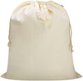 Canvas Laundry Bag Extra Large Heavy Duty Storage Bag 40"W x 35"H, XXL Beige by CALACH