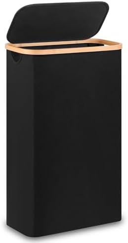60L Slim Laundry Hamper, Laundry Basket by Merkisa