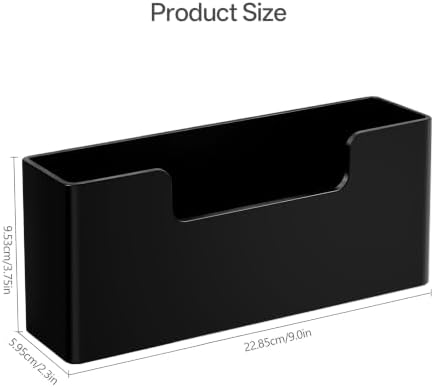 HBlife Acrylic Guest Towel, Paper Napkin Holder - Image 2