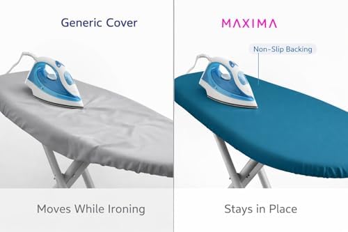 M Maxima Padded Non-Slip Ironing Board Cover That Stays in Place and Stable - Image 2
