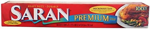 Saran Premium Plastic Wrap, 100 Sq Ft - Image 2