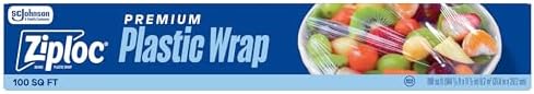 Ziploc Wrap, From Makers of Saran Wrap, Food Storage, Protects Food, Easy by Unknown