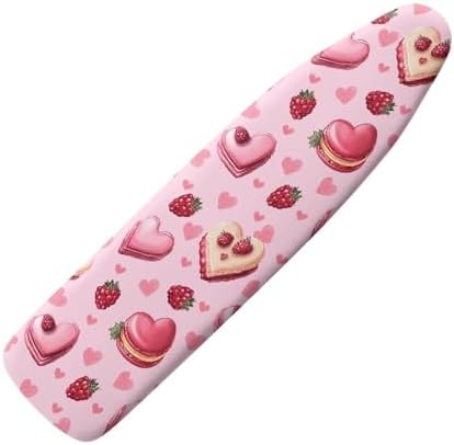 Heart Cake Ironing Board Cover Standard Size Strawberry Iron Board Cover by KUIFORTI