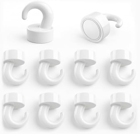 Mini Magnetic Hooks, Space-Saver by NogmeTaa
