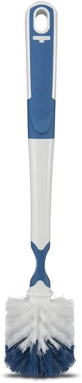 Unger 12.7” Flexible Glass and Bottle Scrub Brush, Extra-Long, Non-Scratch by Unger