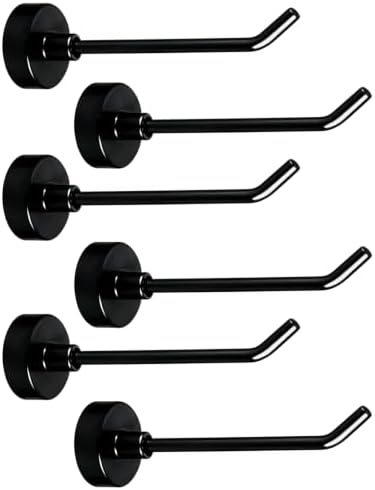 Magnetic Hooks, 6 Pack Long Magnet Hooks by Unknown