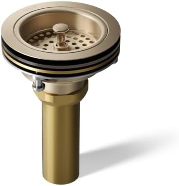 Duostrainer KOHLER K-8801-BV Duostrainer Sink Strainer, Vibrant Brushed Bronze by Unknown