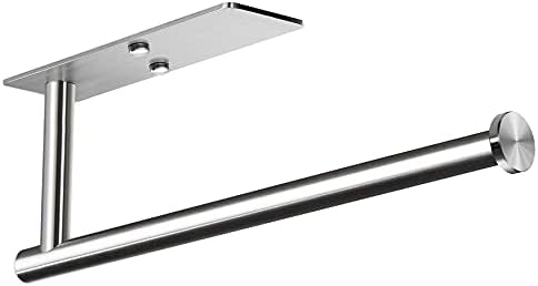 VAEHOLD Self Adhesive Paper Towel Holder Under Cabinet Mount, Wall Mounted by VAEHOLD